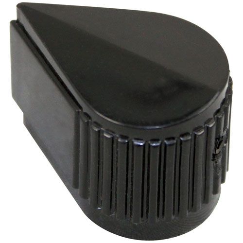 Frymaster FM810-0110 Black Thermostat Indicator Knob 1-3/8" DIA, Mount 1/4" Round