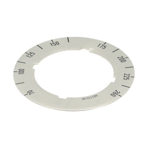 Garland G02725-6 Standard  Oven Base Dial Insert 70°C-260°C