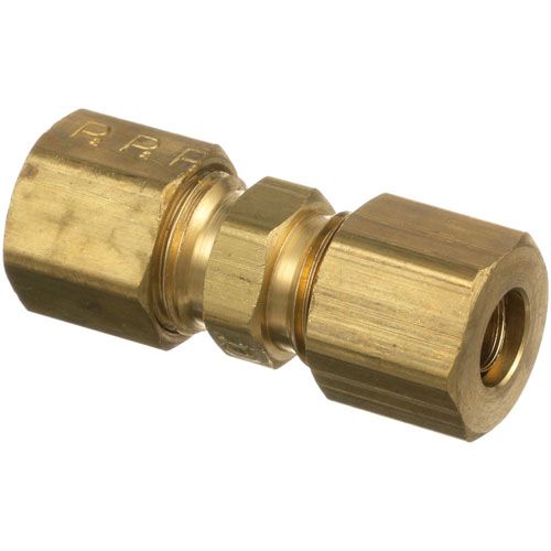 Garland 76050-87 1/4" CCT Brass Union Coupling, 7/16"-24 Thread