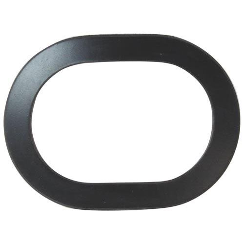 Garland 78077-1 Steamer Black Rubber Hand Hole Gasket, 5-3/8" x 7-3/8"
