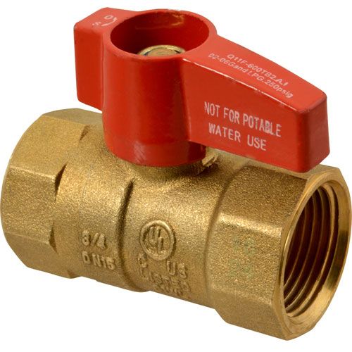 Garland GL1265900 Gas Shutoff Valve  3/4"NPT