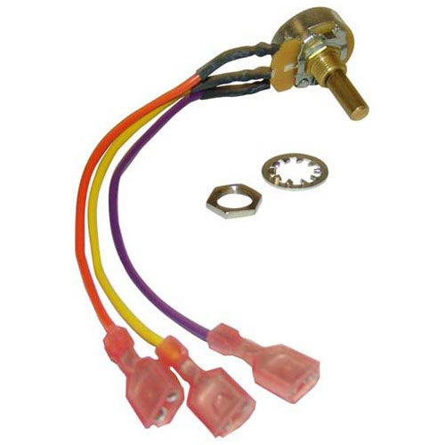 Garland GL1955601 Potentiometer, 3 Wire Leads W/ 3 EA 1/4" Female Push-Ons