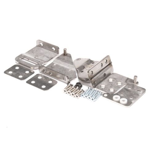Glastender 06001376 Hinge Set And Brackets For Wood Doors