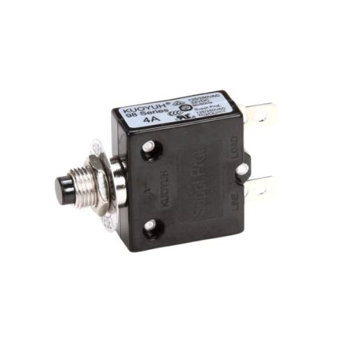 Globe MK7004 Slicing Machine Motor Reset Switch 4A 125/250 VAC 32 VDC 50/60Hz