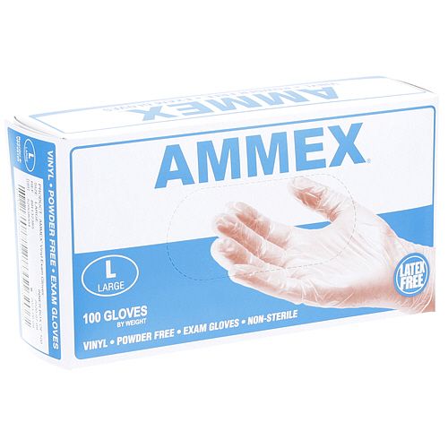 Glove,Disp Vnl Pwdrfree ,Clr,Bx/100,Size L For Allpoints - Part# 8014471