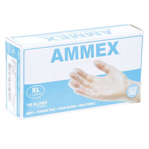 Glove,Disp Vnl Pwdrfree ,Clr,Bx/100,Size Xl For Allpoints - Part# 8014472