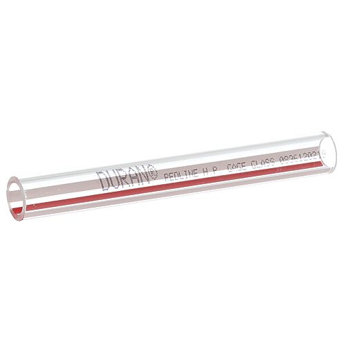 Groen 2987 Glass-Red & White stripe Tube