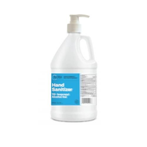 Hand Sanitizer,1gal Btl, Pump Top,70% Iso Alc Gel For Allpoints - Part# 8015325