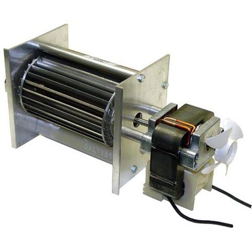 Hatco 02-12-003-00 115V, 60Hz Motor/Blower Assembly W/ 4-Blade Cooling Fan