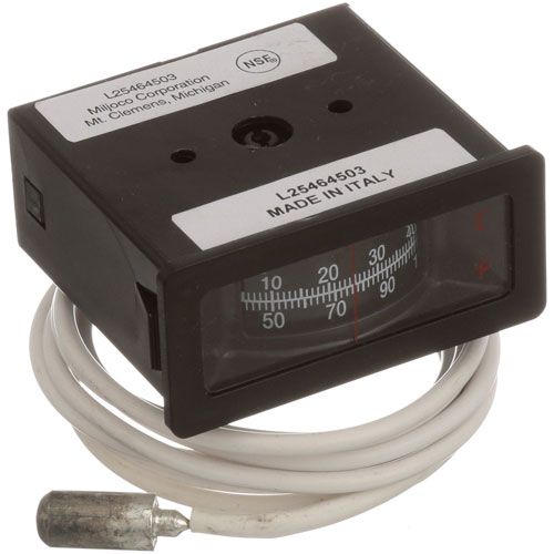 Hatco 02-16-050 Horizontal Drum Temperature Gauge W/ 60" Cap, 3/8" X 1" Bulb