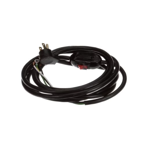 Hatco 02.18.129.00 Power Cord W/Switch 6A 105°C 5-15/RT 111"