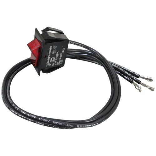 Hatco 02-19-027 Rocker Switch 9/16 X 1-1/8 SPST