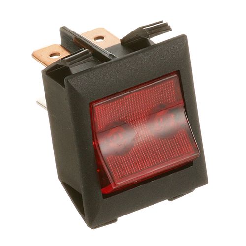 Hatco 02.19.075.00 Rocker Switch (Red,120V) 