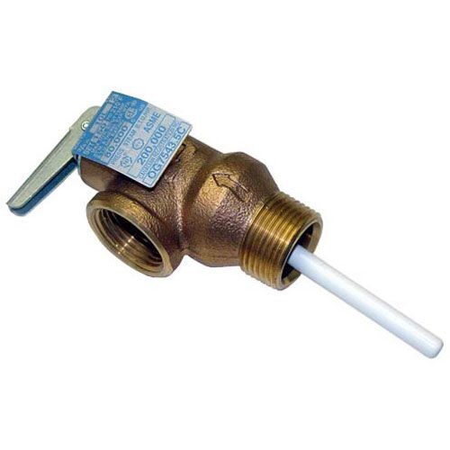 Hatco 03.02.020 3/4" Pressure Relief Valve, LeadFree, 210°F, 150 PSI