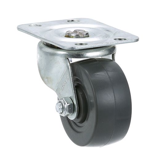 Hatco 04-17-180 2" X 3/4" Plate Mount Swivel Caster W/o Break, 100 LB Load Capacity 