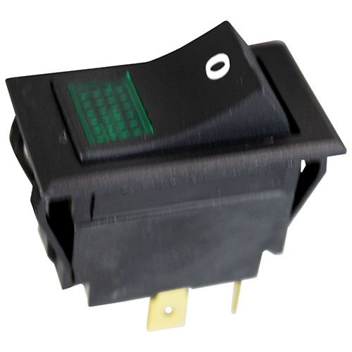 Hatco AP421301 Green Light Rocker Switch W/ 1/4" Tab, 10a/250VAC