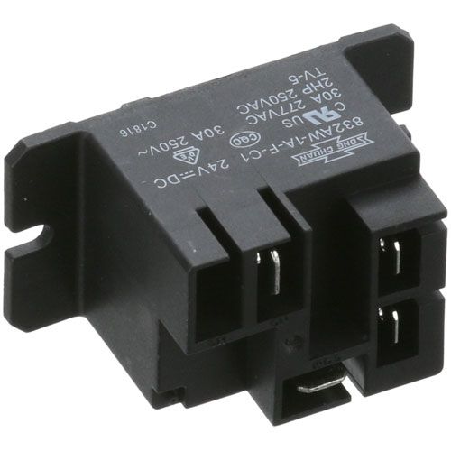 Hatco R02.01.050.00 1 Pole Relay W/ 1.75"CTR Holes, 1/4" and 3/16" Terminals