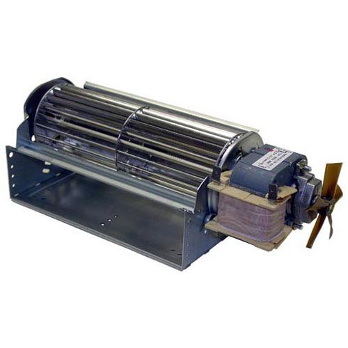 Hatco R02.12.066.00 Blower Motor W/ Cooling Fan 10-1/2" x 7-1/4" 120V