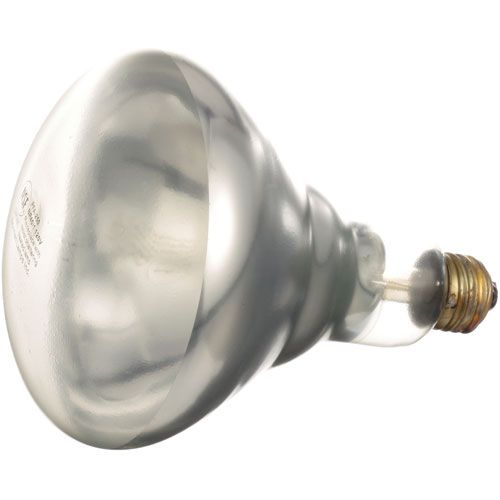 Hatco WHITE-CTD-120 Lamp Clear PTFE Coated 125V 250W