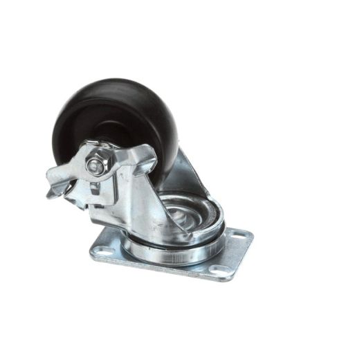 Randell HD CST1202 Swivel Caster W/Brake Polyolefin 3" X 1-1/4"