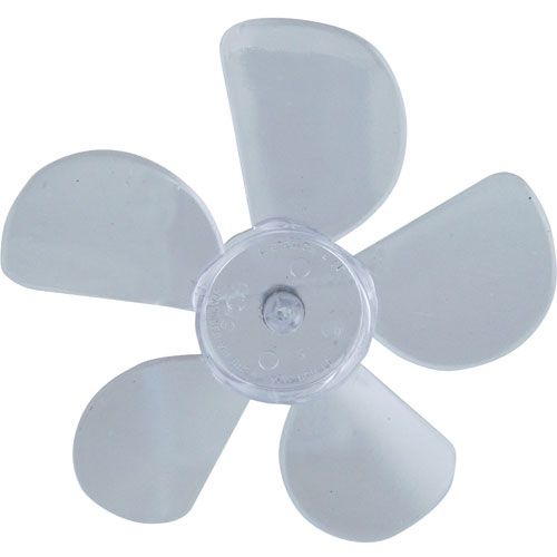Heatcraft 5101B 5-1/2" Clear  Fan Blade W/ 3/16" Shaft Hole