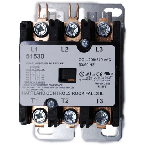 Henny Penny 19405 Fryer 3-Pole Contactor 40A 240V