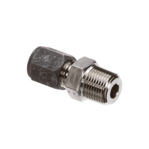 Henny Penny FP01-128 Fryer Connector 3/8" Tube To 3/8" NPT SS