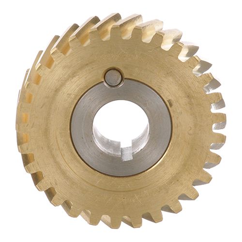 Hobart 00-124751-00003 29-Mixer Stainless Steel Tooth Brass Gear W/ Keyway 2-3/8" DIA