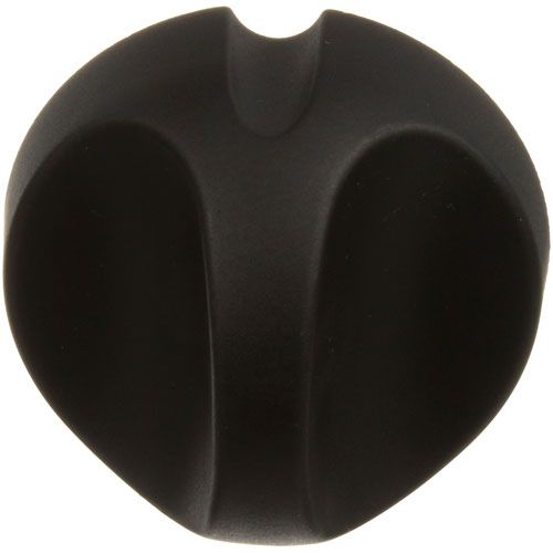 Hobart 428300-1 Black Knob W/ 1/4" D Stem, 2-3/4" OD