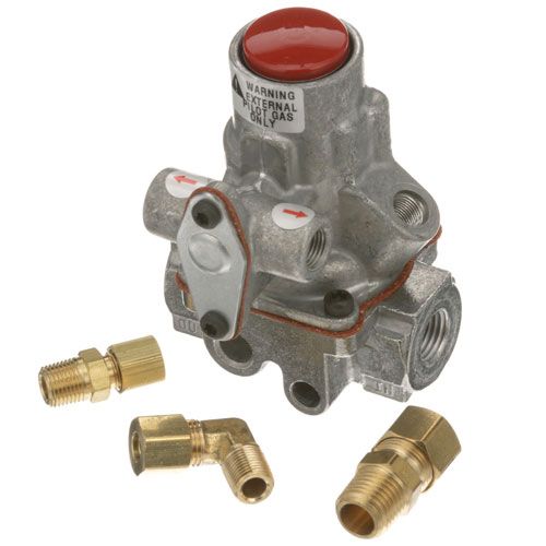 Hobart 498344-0000A Gas Pilot Safety Valve Kit, 1/4" FPT Gas, 1/8" FPT Pilot
