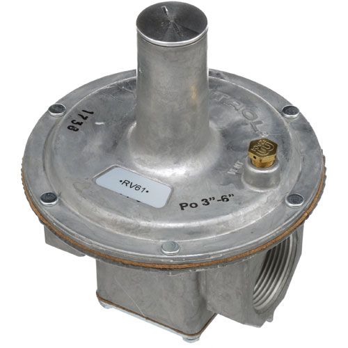 Hobart 719741 1-1/4" FPT Pressure Regulator, 3"-6" WC, 1 PSI