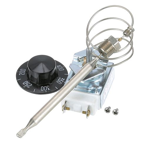 Hobart 721025-00001 Thermostat Kit W/ Knob And Screws, Rx, 200-400F,