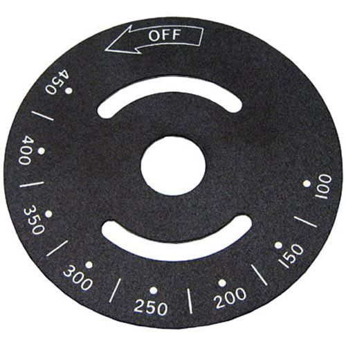 Hobart 810069 Black Dail Plate 3-1/4" DIA, 100-450F