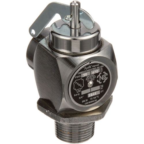 Hobart 881980 Safety Relief Valve, 3/4",35 PSI