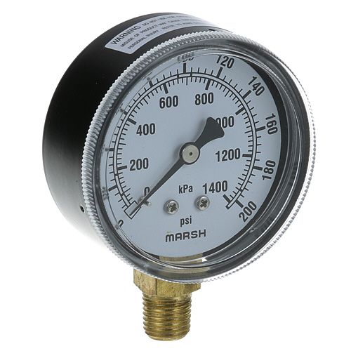 Hobart 98247 Pressure Gauge 2-1/2, 0-200 PSI