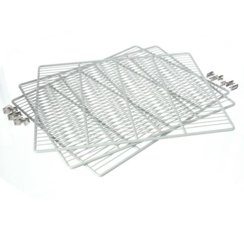 Hoshizaki 3A6902A01 Ice Machine Shelf Kit W/3 Shelves &12 Clips