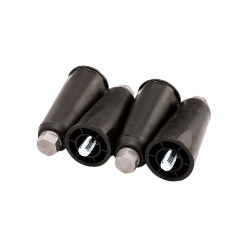 Hoshizaki 472736A01 Self-Contained Cuber Leg Black Plastic Set of 4 UNC