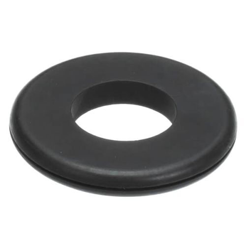 Hubbell HUBGROMMET Grommet Rubber Black 1-1/2" ID 3-1/4"