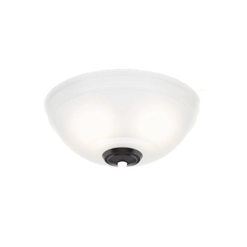 Hunter K022102045 Glass Bowl-Painted Cased White