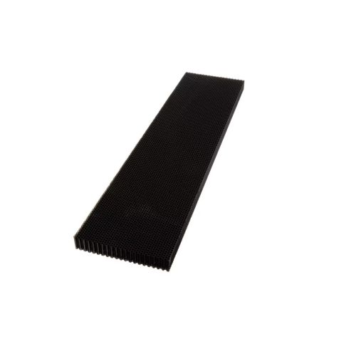 Hussmann 0495300 Honeycomb Black 6" x 1" x 24.06"