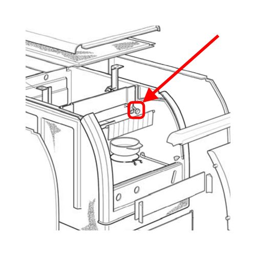 Ice-O-Matic 1011411-06 Thumbscrew