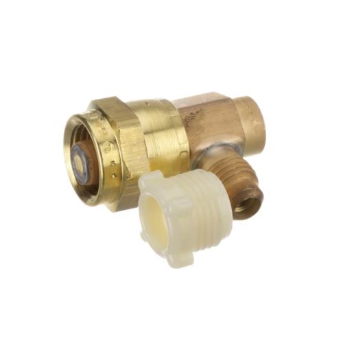 Ice-O-Matic 9091001-04 Half Coupling W/Valve 3/8"