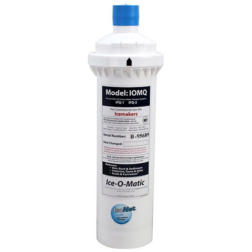 Ice-O-Matic ICEIOMQ IOMQ Water Filter Cartridge, 1.5GPM, 125PSI