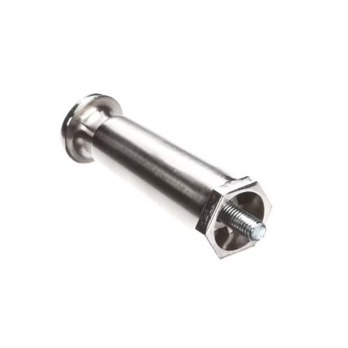 Imperial 4000-1 Appliance Leg W/Foot 4" Nickel Satin Single