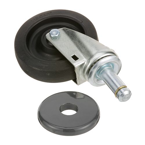Intermetro 5M Stem Caster (No Brake) 5" Wheel For 1" Tubing