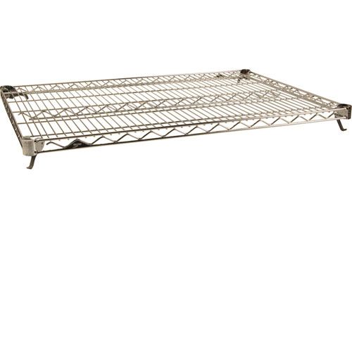 Intermetro A1860BR Super Adjustable Chromium Wire Shelf,18X60