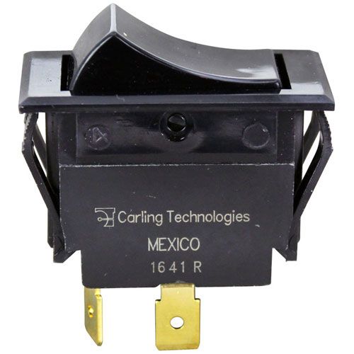 Jackson 05930-301-46-00 SPST Black Rocker Switch, On/off, 7/8" X 1-1/2"