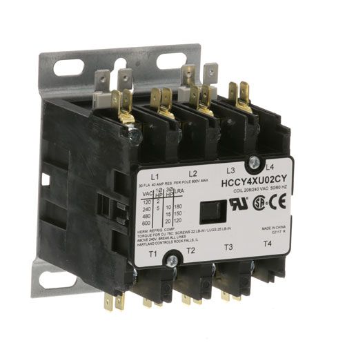 Jackson 05945-109-01-69 4 Pole Contactor, 208/240V,30AMP