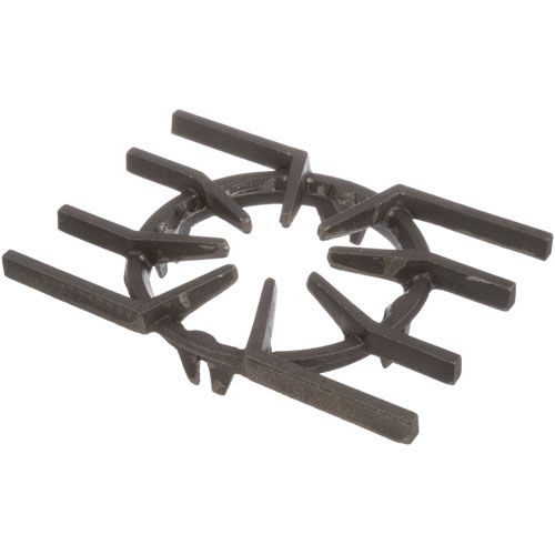 Jade Range 100-119-000 Cast Iron Spider Grate 6-3/4" DIA, 9-7/8" X 6-7/8" SQ, 4 Notches, 8 Legs