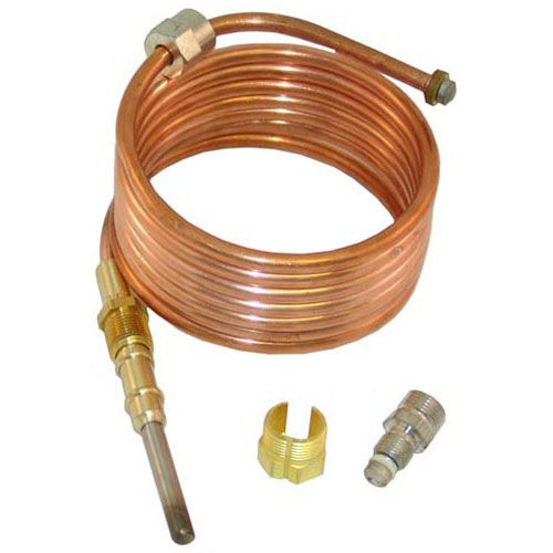 Johnson Controls K16WT-72H BASO Coaxial 72" Thermocouple W/capillary, 20-30 MV, 11/32"-32 Threads 